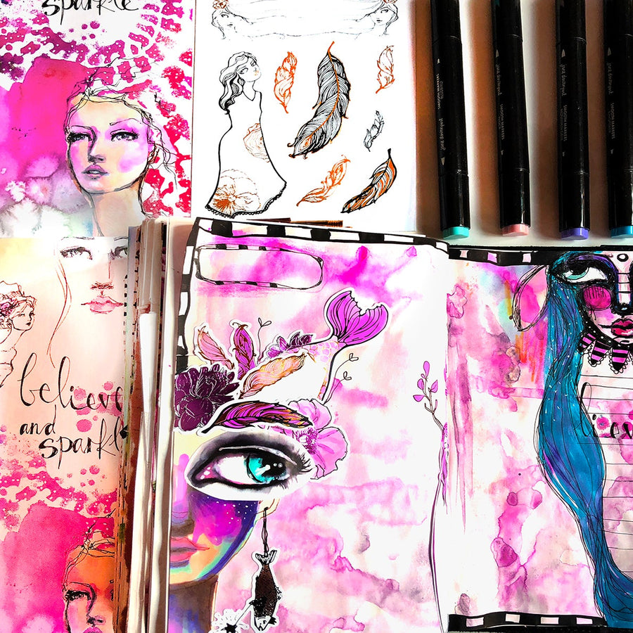 Jane Davenport Artomology | Journal Girls with Courtney Diaz