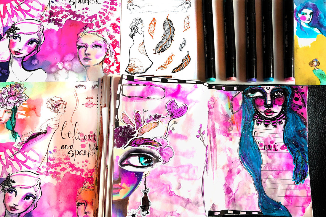 Jane Davenport Artomology | Journal Girls with Courtney Diaz