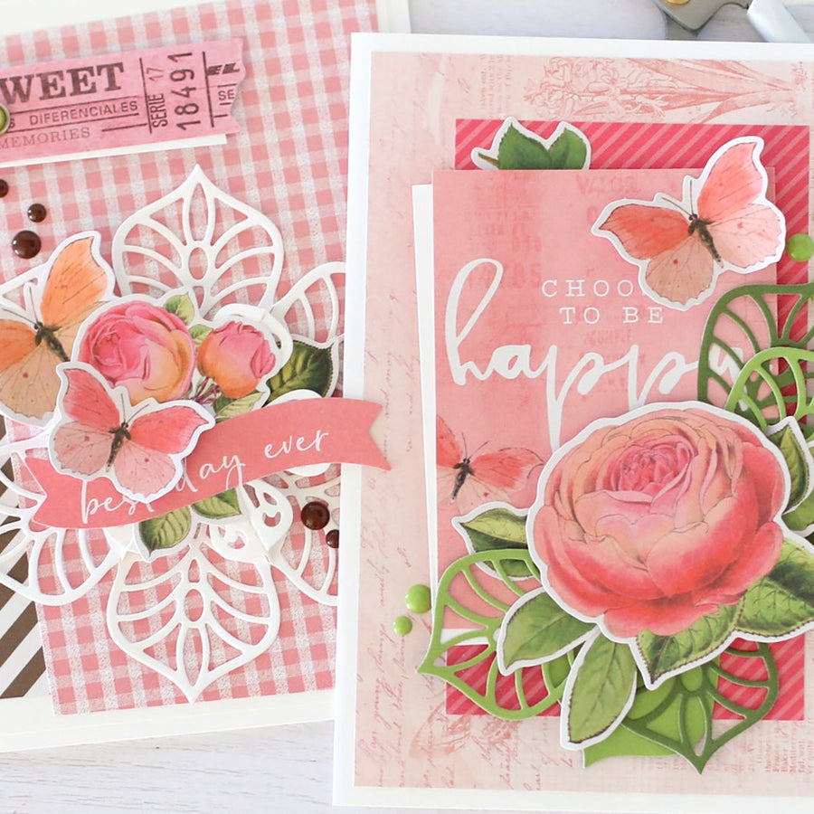 Dimensional Doilies Inspiration | One Die Set - Two Cards with Anya Lunchenko