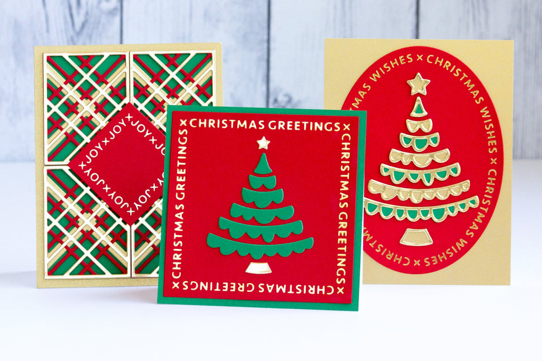 Sparkling Christmas - Foiling and Die Cutting with Jean Manis