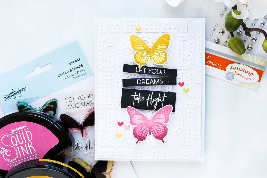 NEW Clear Stamps | Collection Introduction | Let Your Dreams Take Flight Card