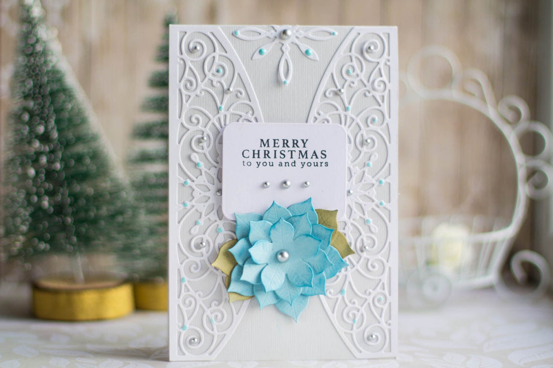 A Charming Christmas Inspiration | Merry Christmas Card with Elena Salo