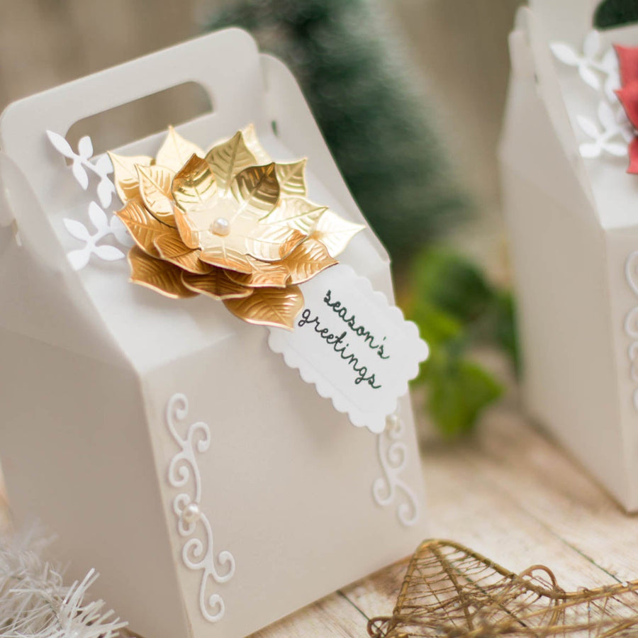 A Charming Christmas Inspiration | Vellum Boxes For Christmas Gifts with Elena Salo