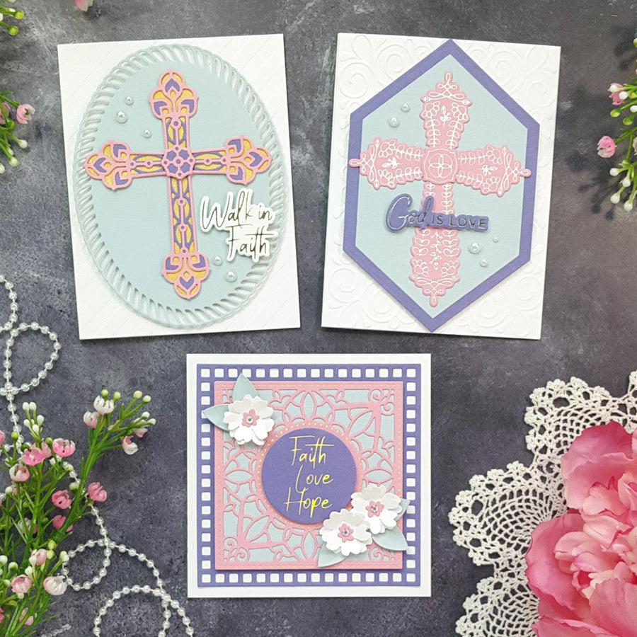 Inspirational and Elegant Cards with the Expressions of Faith Collection