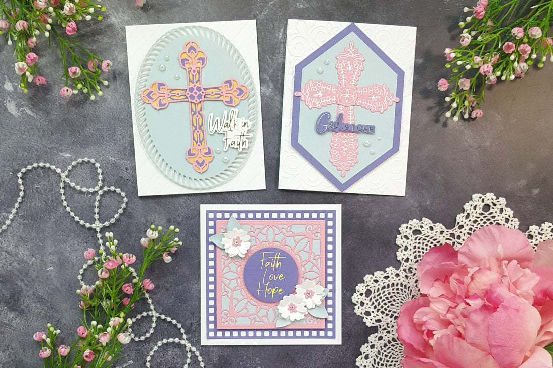 Inspirational and Elegant Cards with the Expressions of Faith Collection