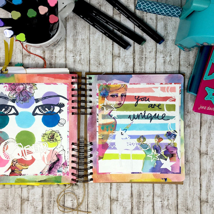 Jane Davenport Artomology | Journaling with Artomology Collection with Angela Tombari