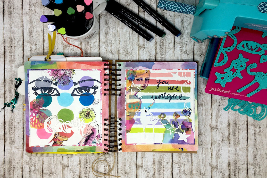 Jane Davenport Artomology | Journaling with Artomology Collection with Angela Tombari