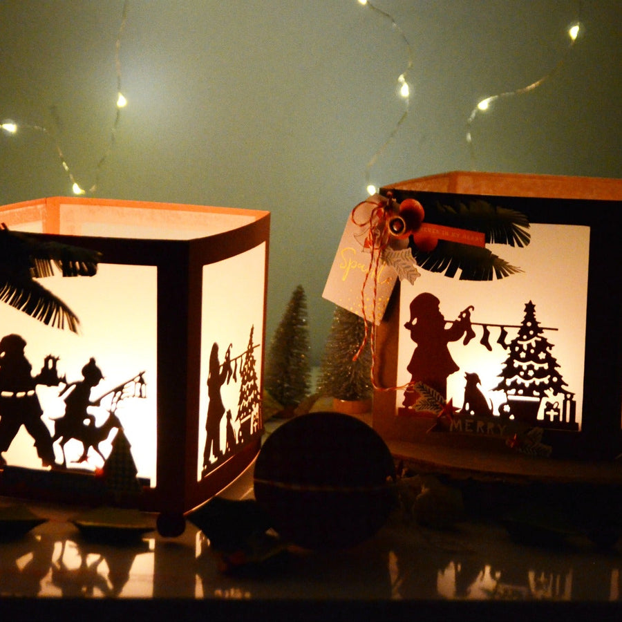 A Sweet Christmas Inspiration | Christmas Lanterns and Cards with Anna