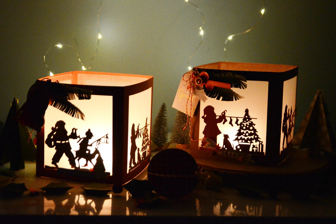 A Sweet Christmas Inspiration | Christmas Lanterns and Cards with Anna