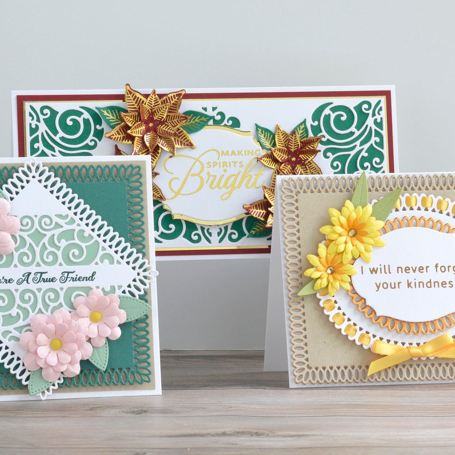 Picot Petite Collection – A Trio of Floral Cards with Annie Williams