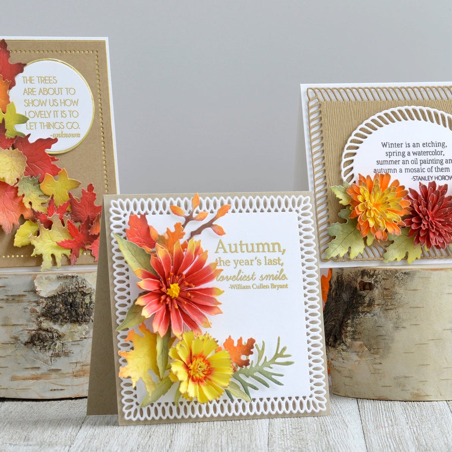 Susan’s Autumn Flora Collection – A Trio of Autumn Cards with Annie Williams