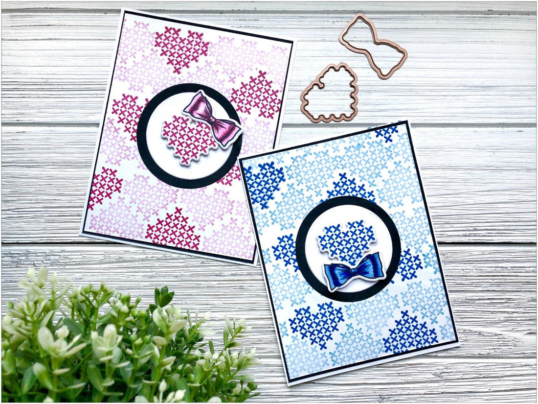 Handmade Collection Inspiration | Baby Boy & Baby Girl Cards by Ashlea