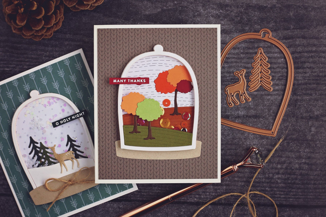 Easily Create Different Scenes with One Card Layout | Scenic Snapshots Collection