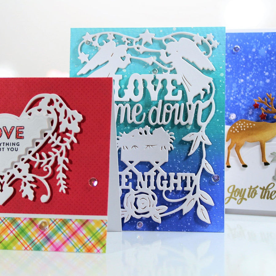 Sharyn Sowell Holiday 2019 Inspiration | Scenic to Simple Cards with Betty