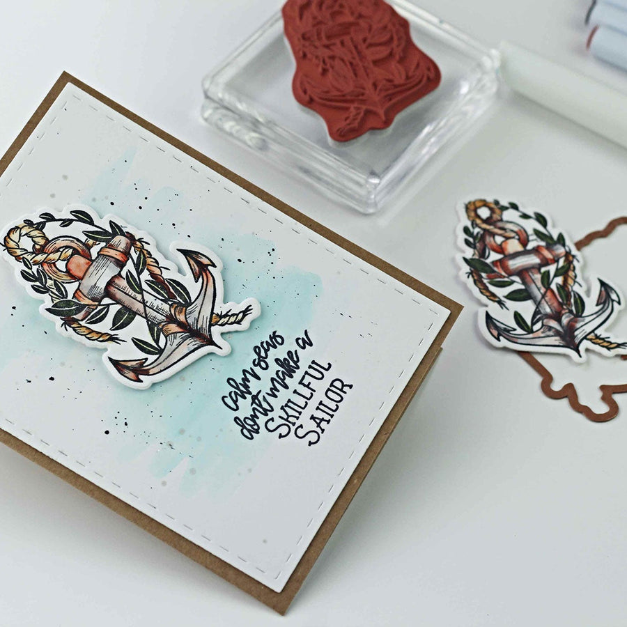 Inked Messages Inspiration | Skillful Sailor Cards with Bibi Cameron
