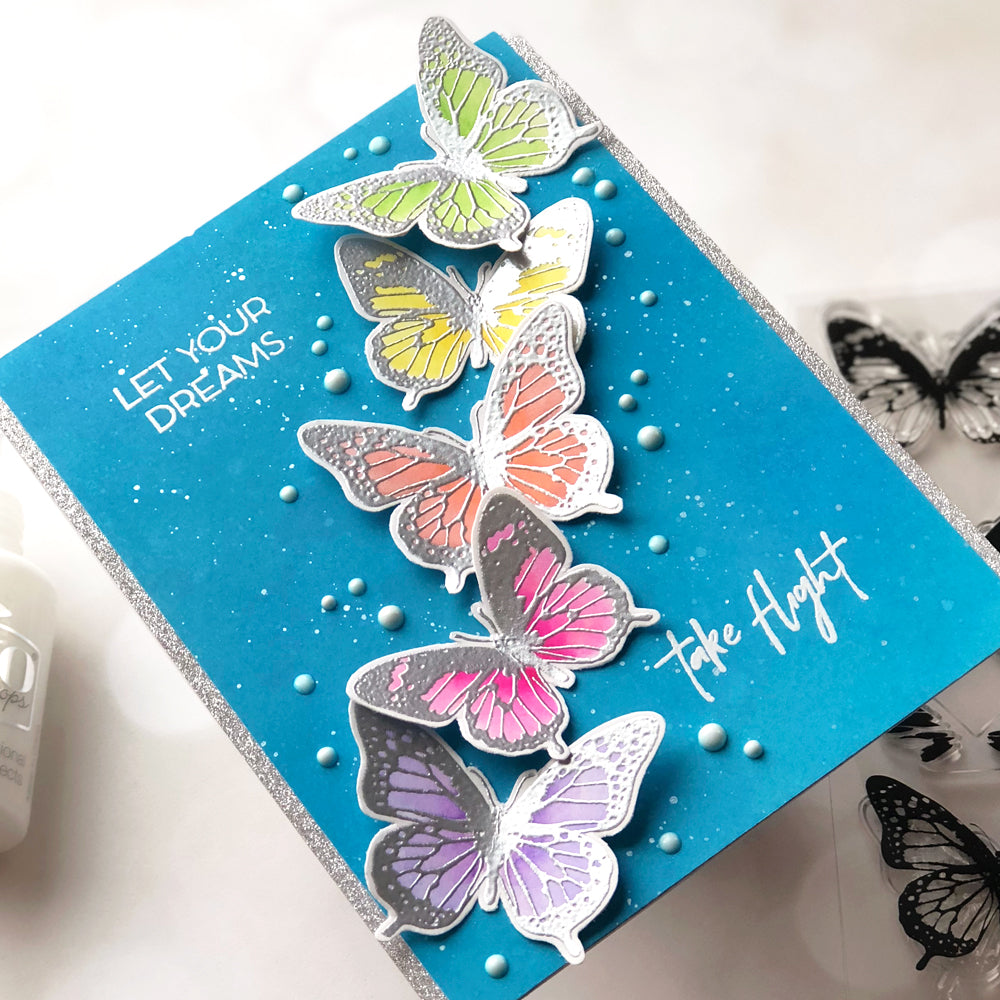 NEW Clear Stamps | Flowers & Butterflies with Brenda Noelke