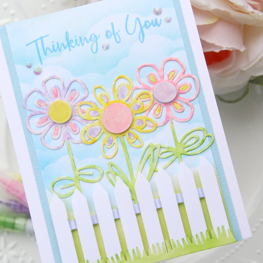 Die D-Lites Inspiration | Floral Thinking Of You Card with Brenda