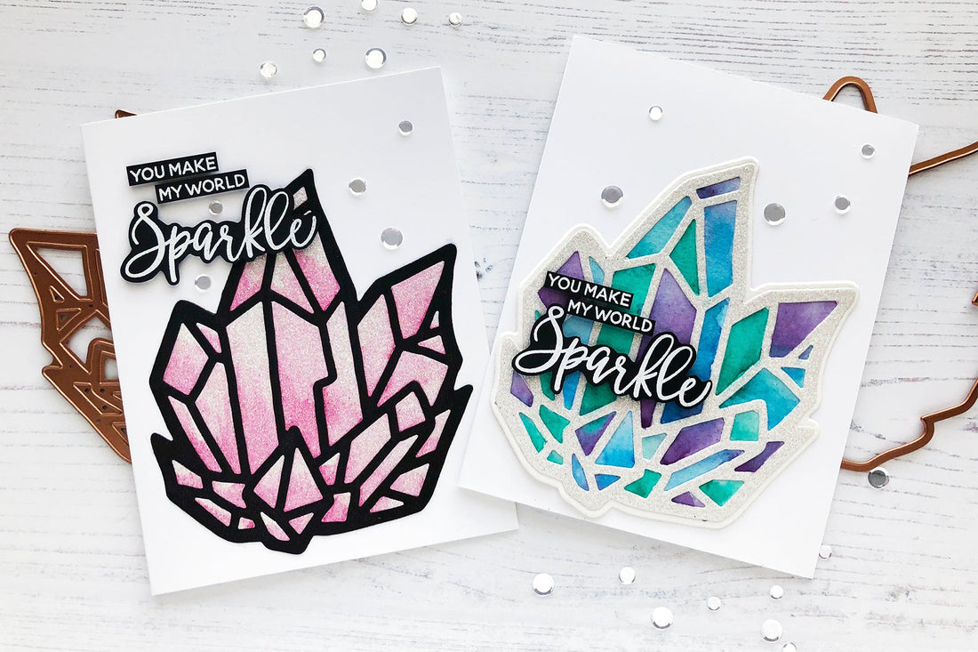 Good Vibes Only Inspiration | Watercolor Background Cards with Caly