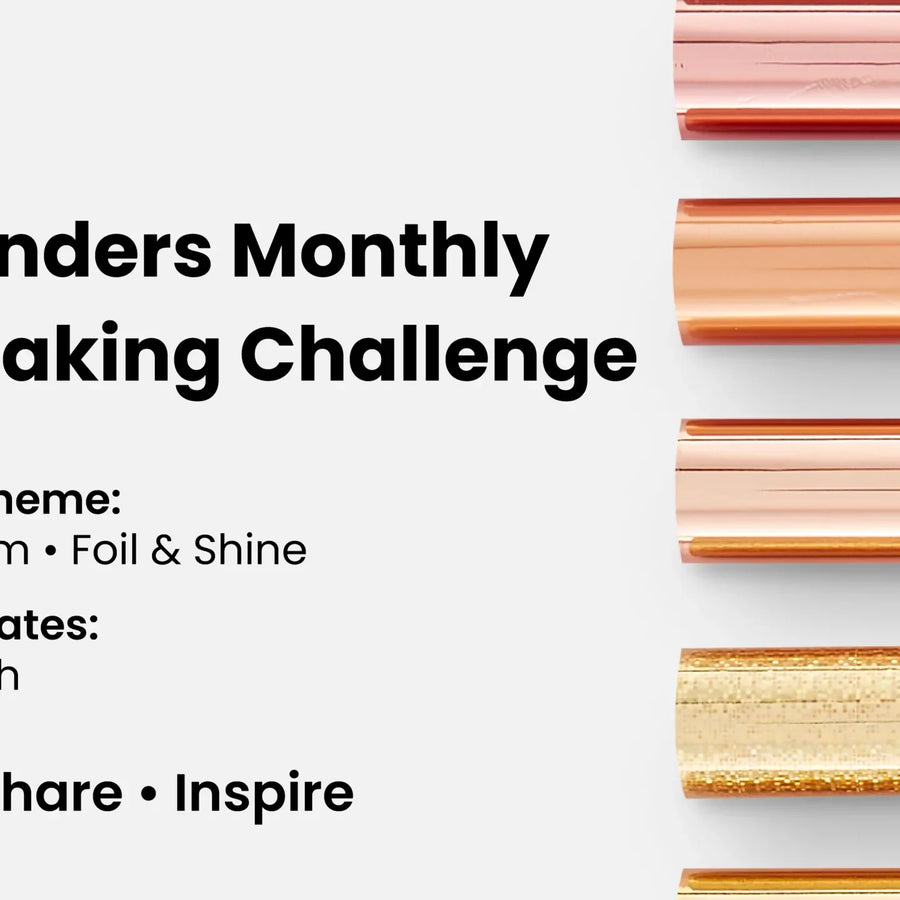 Introducing the Spellbinders Monthly Cardmaking Challenge | January 2026 Glam (Now Closed)