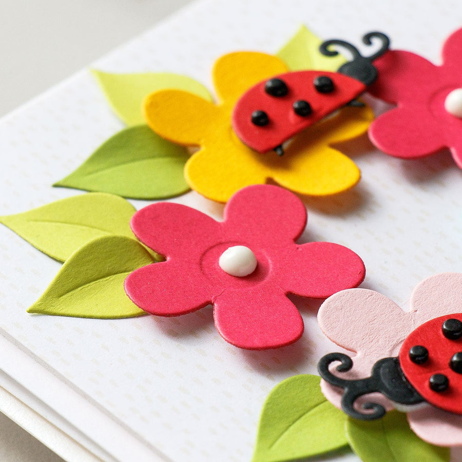 Cardmaking Inspiration | You Are My Happy Card Featuring Lady Bug Garden with Yana