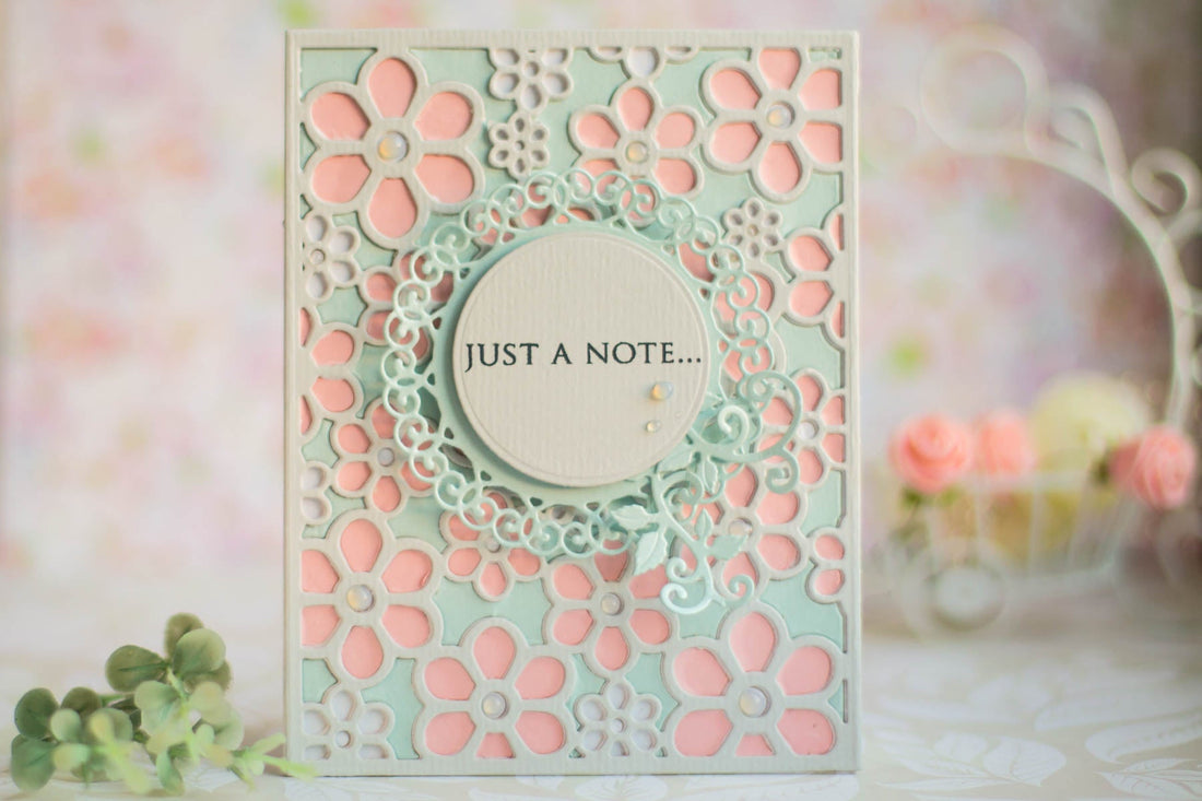 Special Moments Inspiration | Flower Background Card with Elena