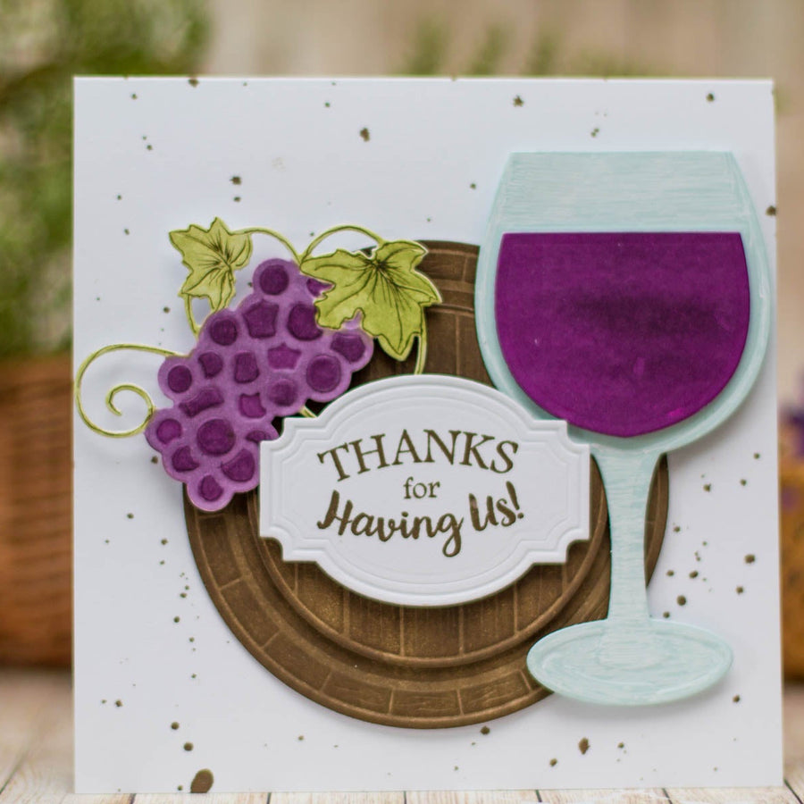 Cardmaking Inspiration | Thanks For Having Us Card