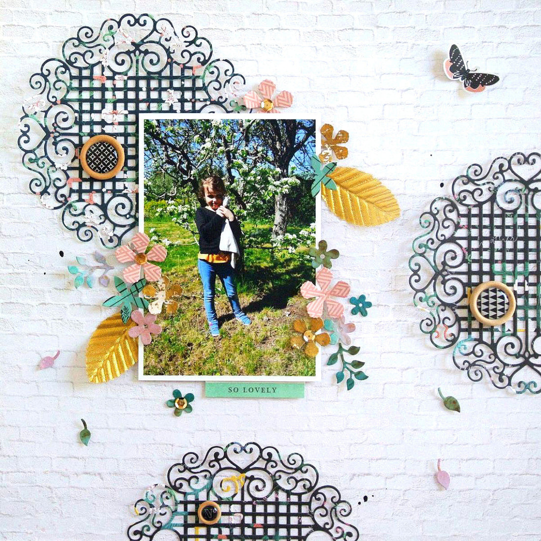 Blooming Garden Inspiration | Feminine Layout with Elodie