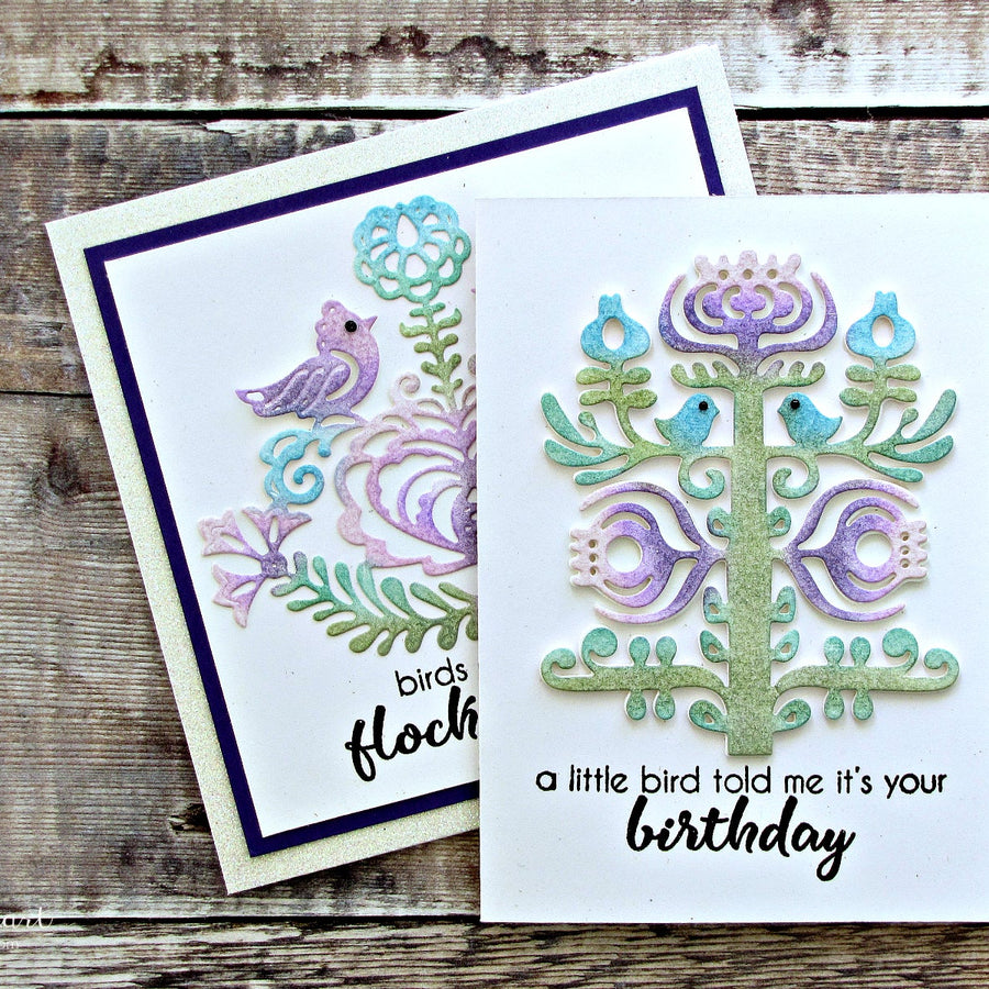 Folk Art Inspiration | Rosemal Heart & Nordic Tree Highlight with Emily