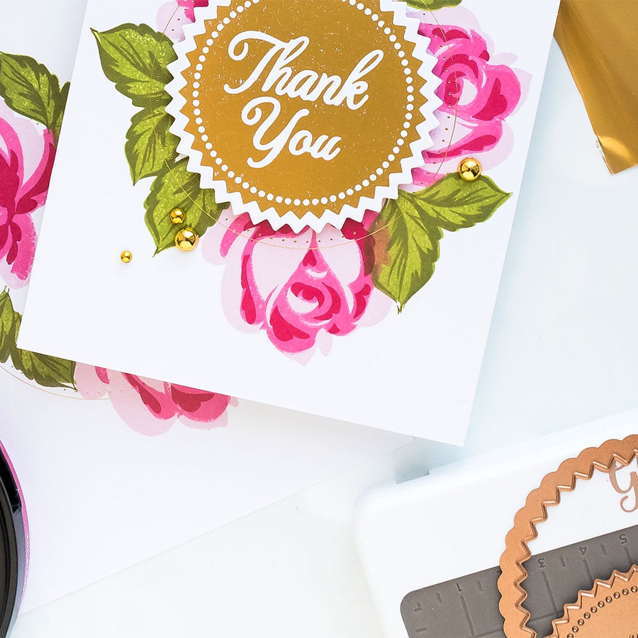 Glimmer Hot Foil System | Stamping & Hot Foil - Easy Thank You Cards