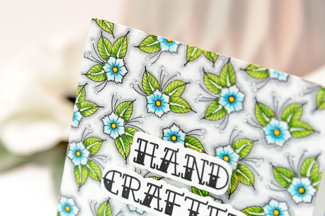 Handmade Collection Inspiration | Handcrafted Card with Yana