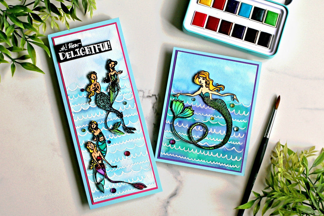 Jane Davenport Glorious Mermaids Collection Inspiration with Sandi MacIver