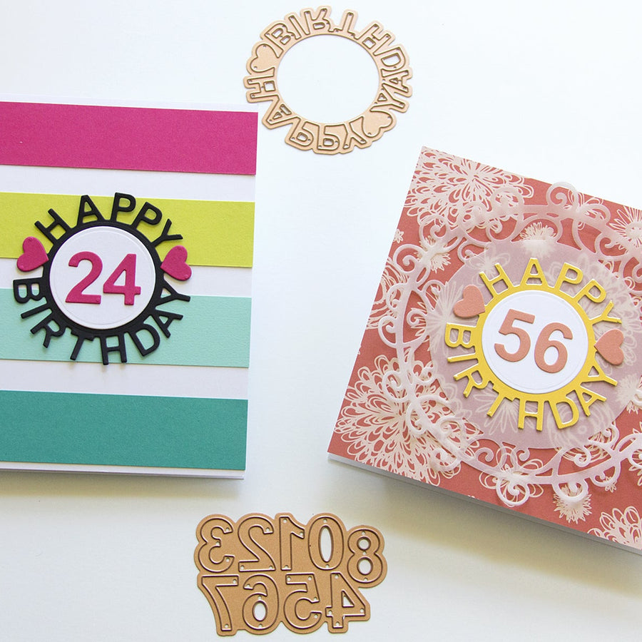 Special Moments Inspiration | Die-Cut Happy Birthday Times Two with Jean
