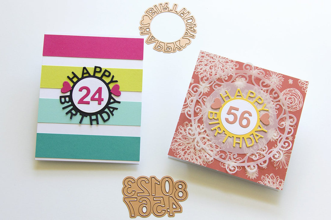 Special Moments Inspiration | Die-Cut Happy Birthday Times Two with Jean