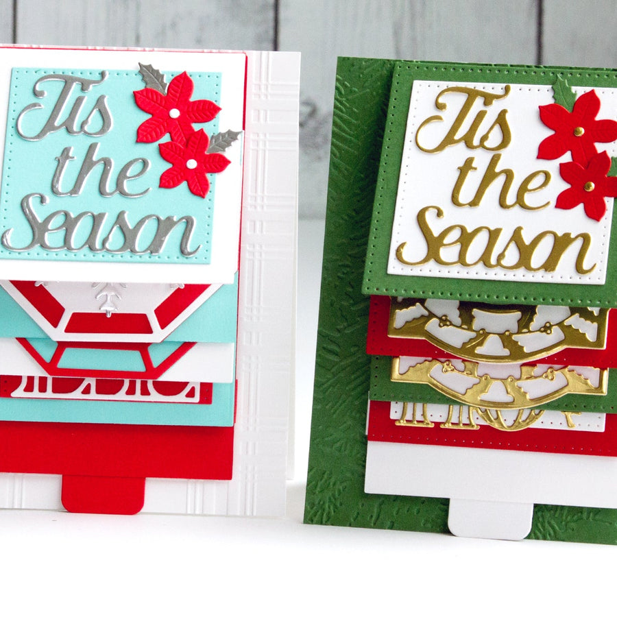 Christmas Cascade Collection by Becca Feeken - Kinetic Cards with Jean Manis