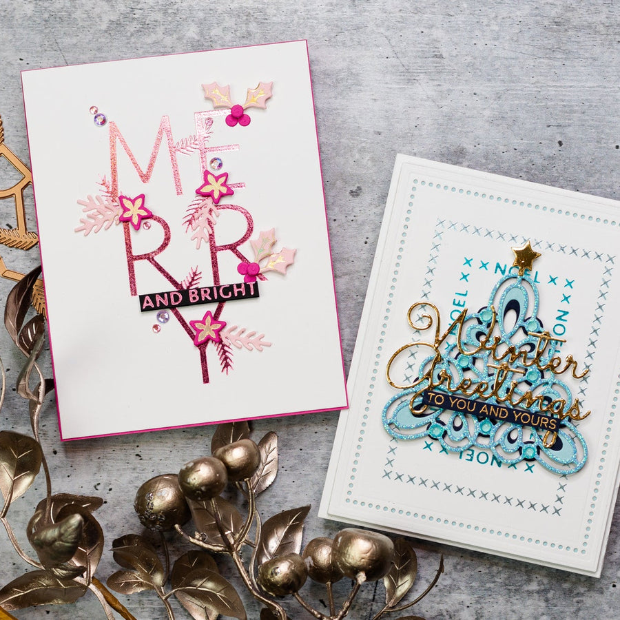 Sparkling Christmas Inspiration - Foiled Cardmaking Ideas with Jenny