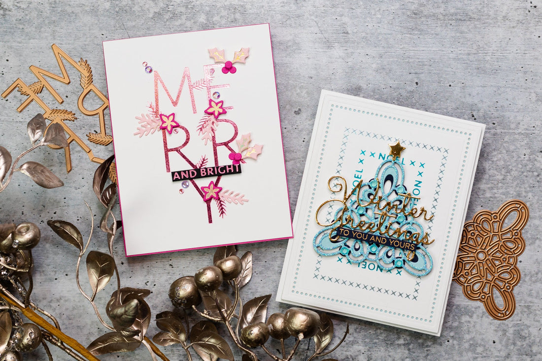 Sparkling Christmas Inspiration - Foiled Cardmaking Ideas with Jenny