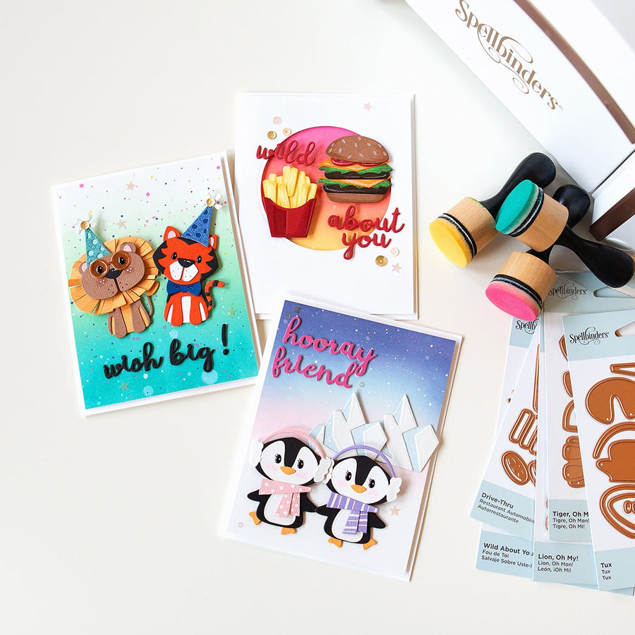 Die D-Lites Inspiration | Trio of Cute Cards with Jung AhSang