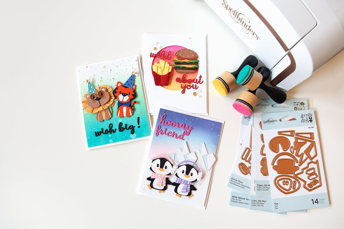 Die D-Lites Inspiration | Trio of Cute Cards with Jung AhSang