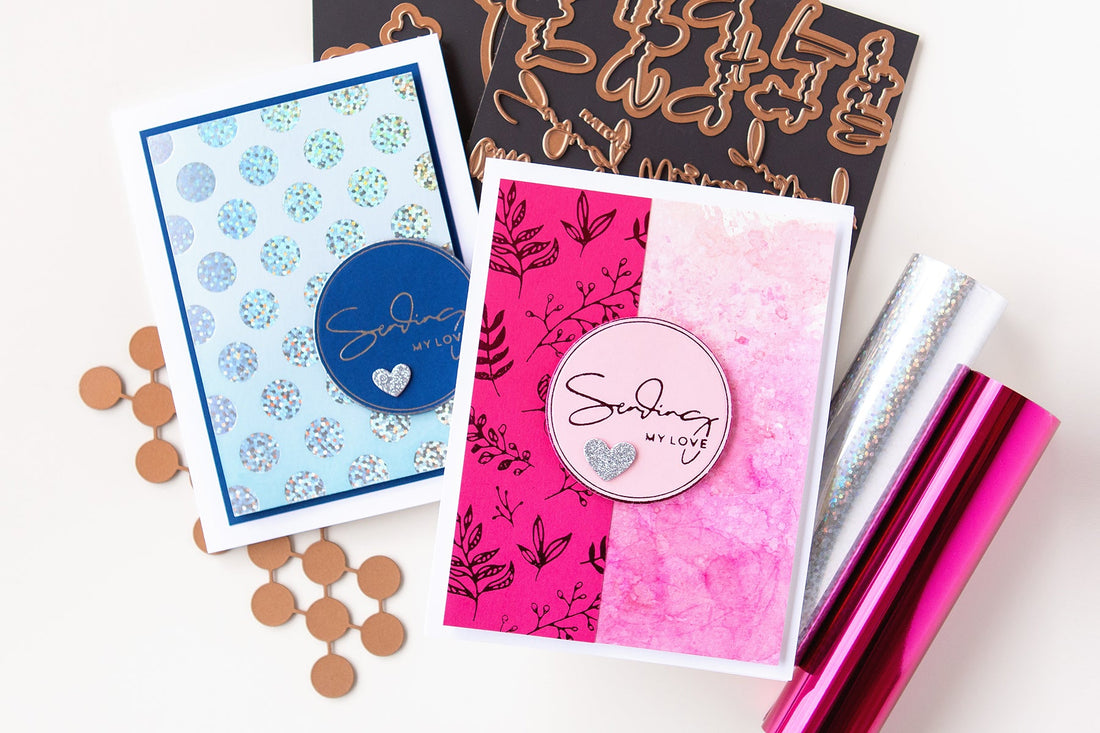 Foil Basics Inspiration | Clean & Simple Cards with Jung AhSang