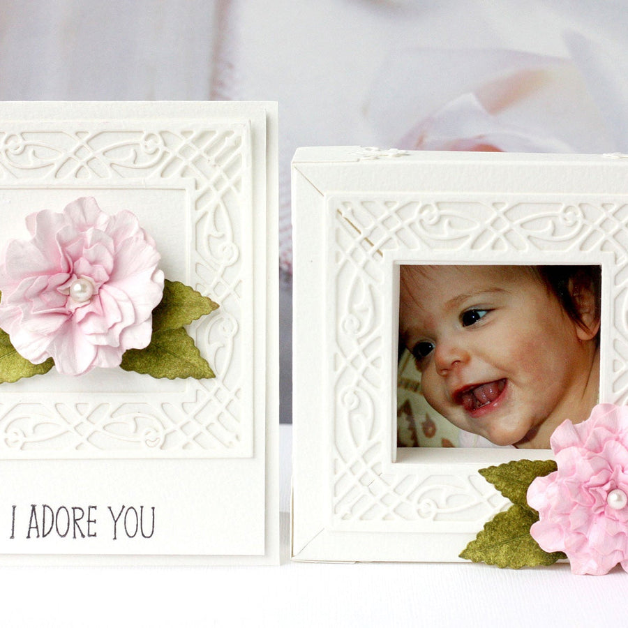 Romantic Forest Shadowbox and Shadowbox as a Photo Frame with Karin