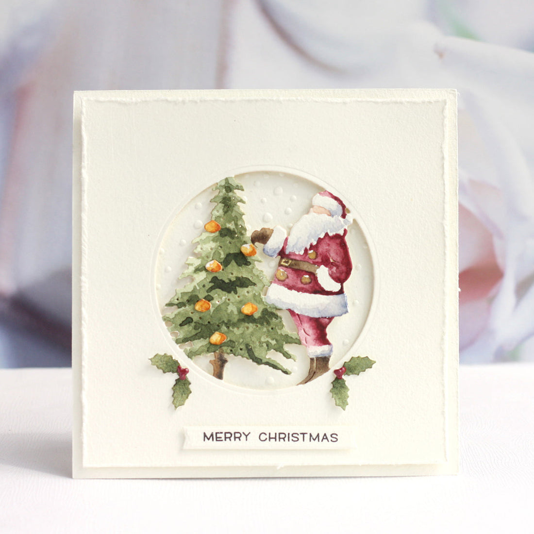 3D Holiday Vignettes Inspiration | Dimensional Christmas Cards with Karin Åkesdotter