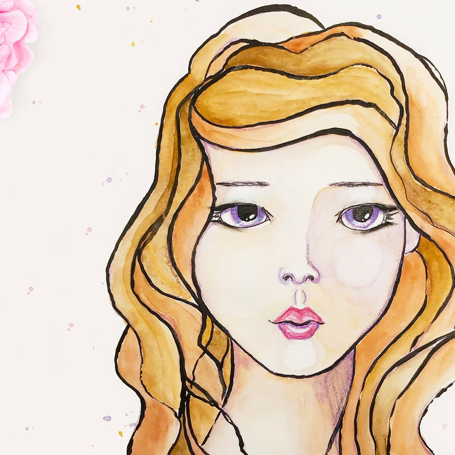 Create a Simple Face with Jane Davenport’s Making Faces Collection