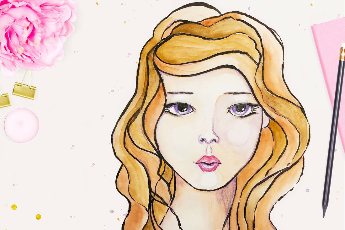Create a Simple Face with Jane Davenport’s Making Faces Collection