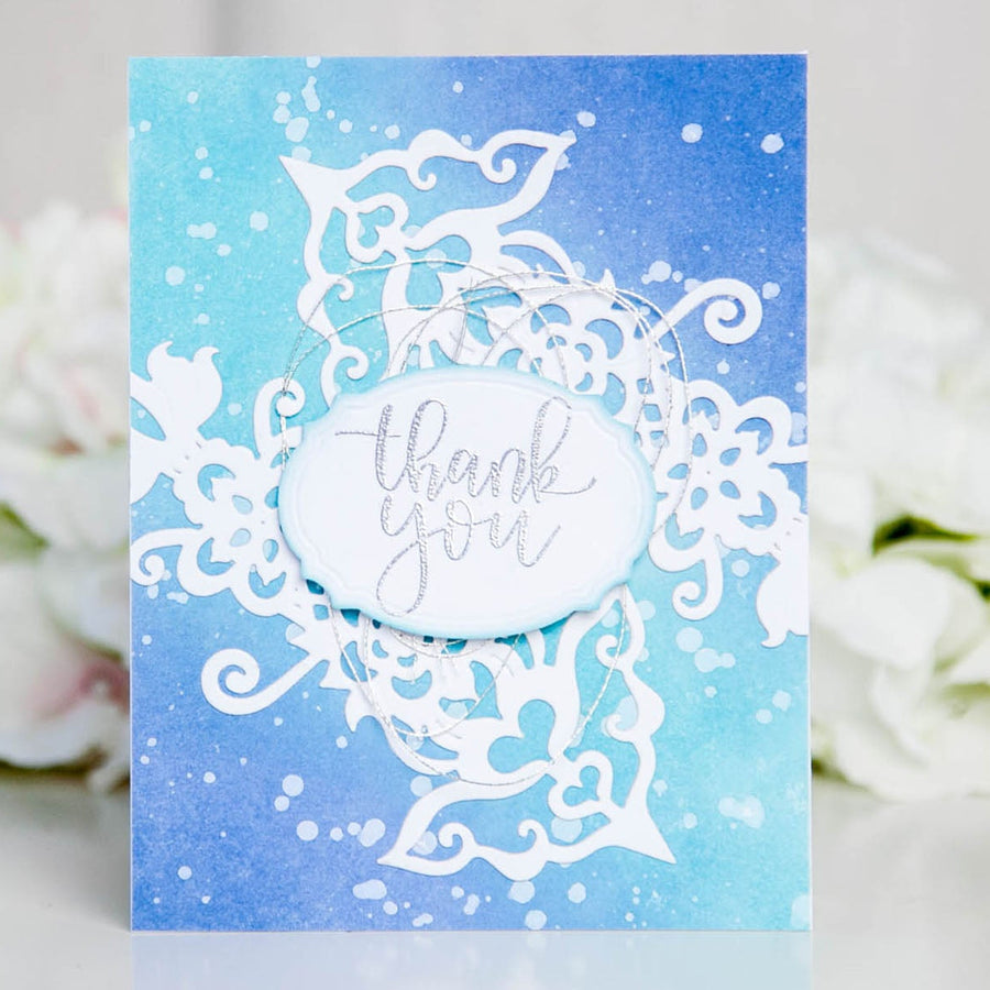 Folk Art Inspiration | Thank You Card with Keeway