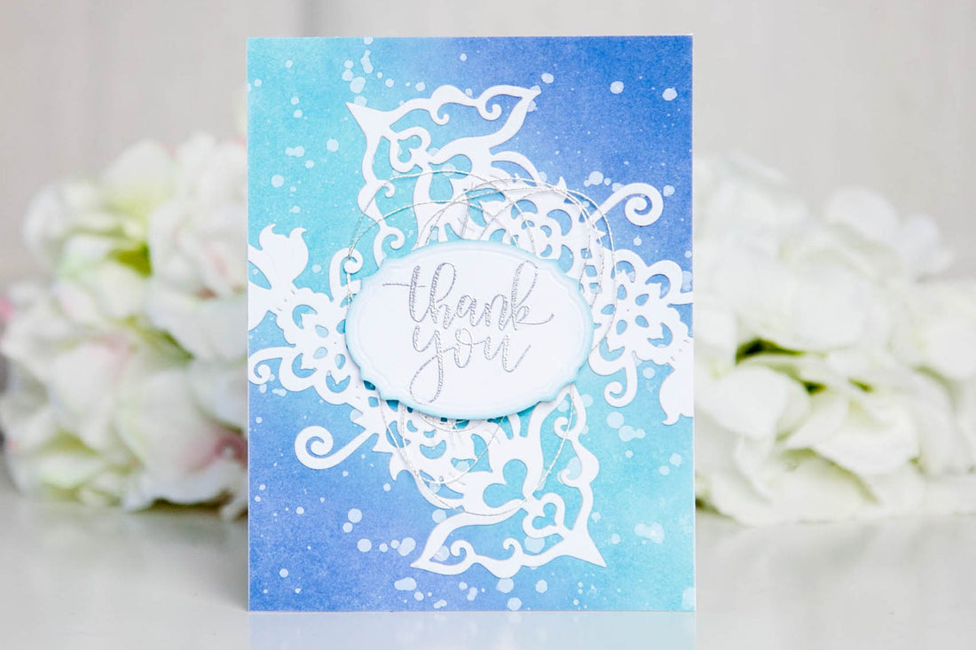 Folk Art Inspiration | Thank You Card with Keeway