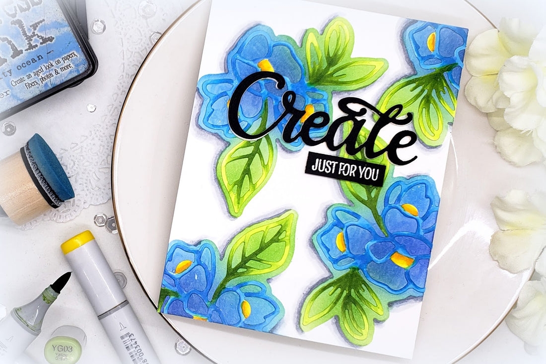 Video Friday | Create a Stencil using Die Cuts with Kelly Latevola