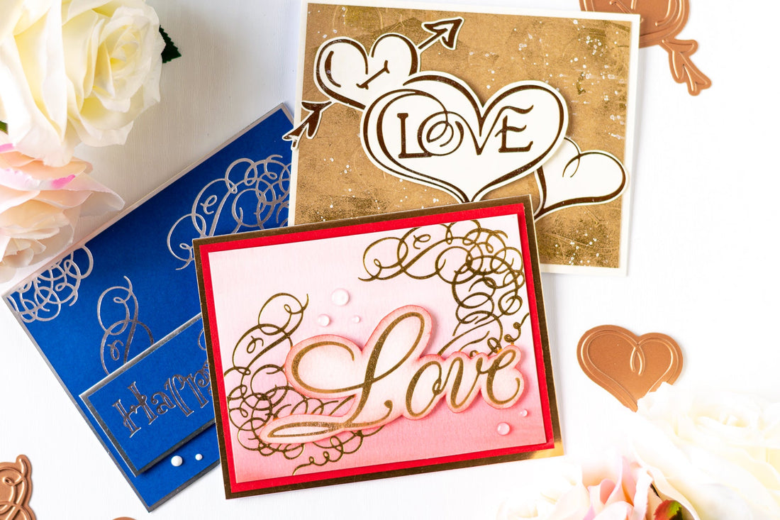Paul Antonio Glimmer Plates Inspiration | Hot Foiling Techniques with Laura Volpes