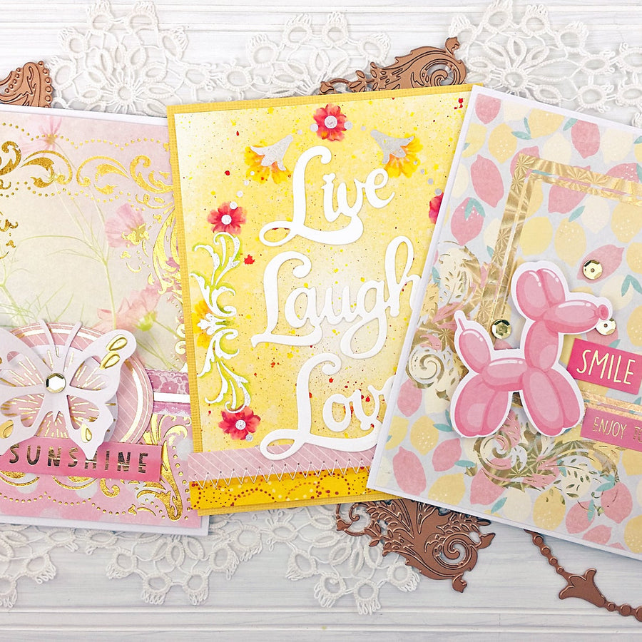 Royal Flourish Inspiration | Foiled Cards with LauraJane