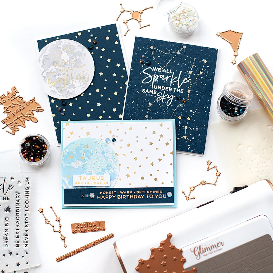 Celestial Zodiacs Card Set