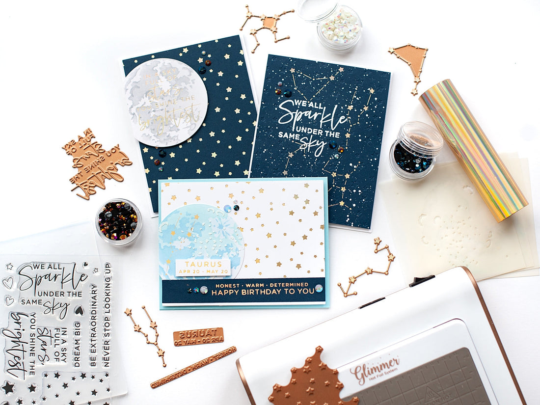 Celestial Zodiacs Card Set